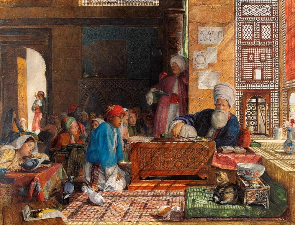 La scuola araba - Atkinson Art Gallery, Southport, Lancashire